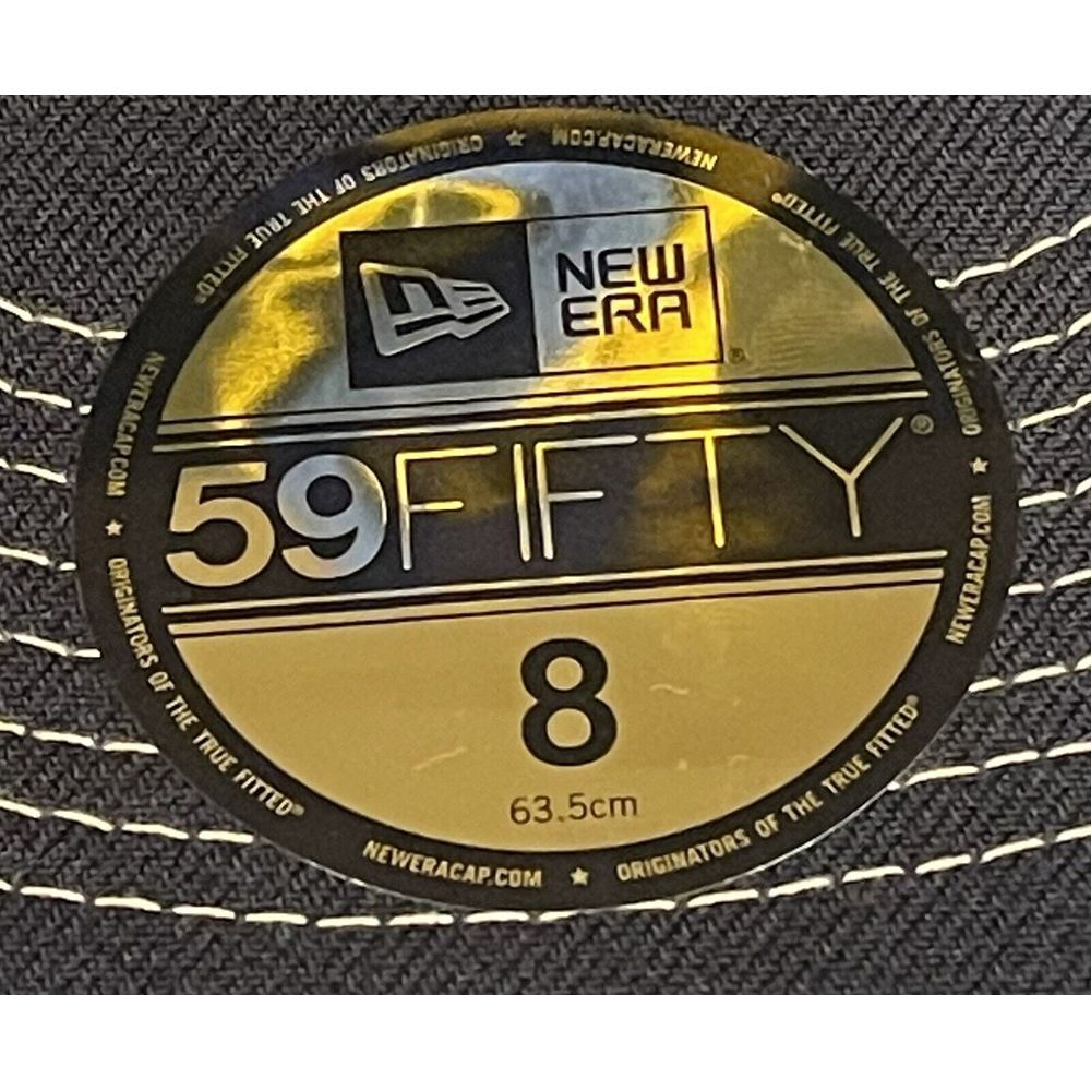 New Era 59Fifty Fitted Seattle Mariners 35th Anniversary Side Patch Hat Sz 8 - Picture 2 of 6